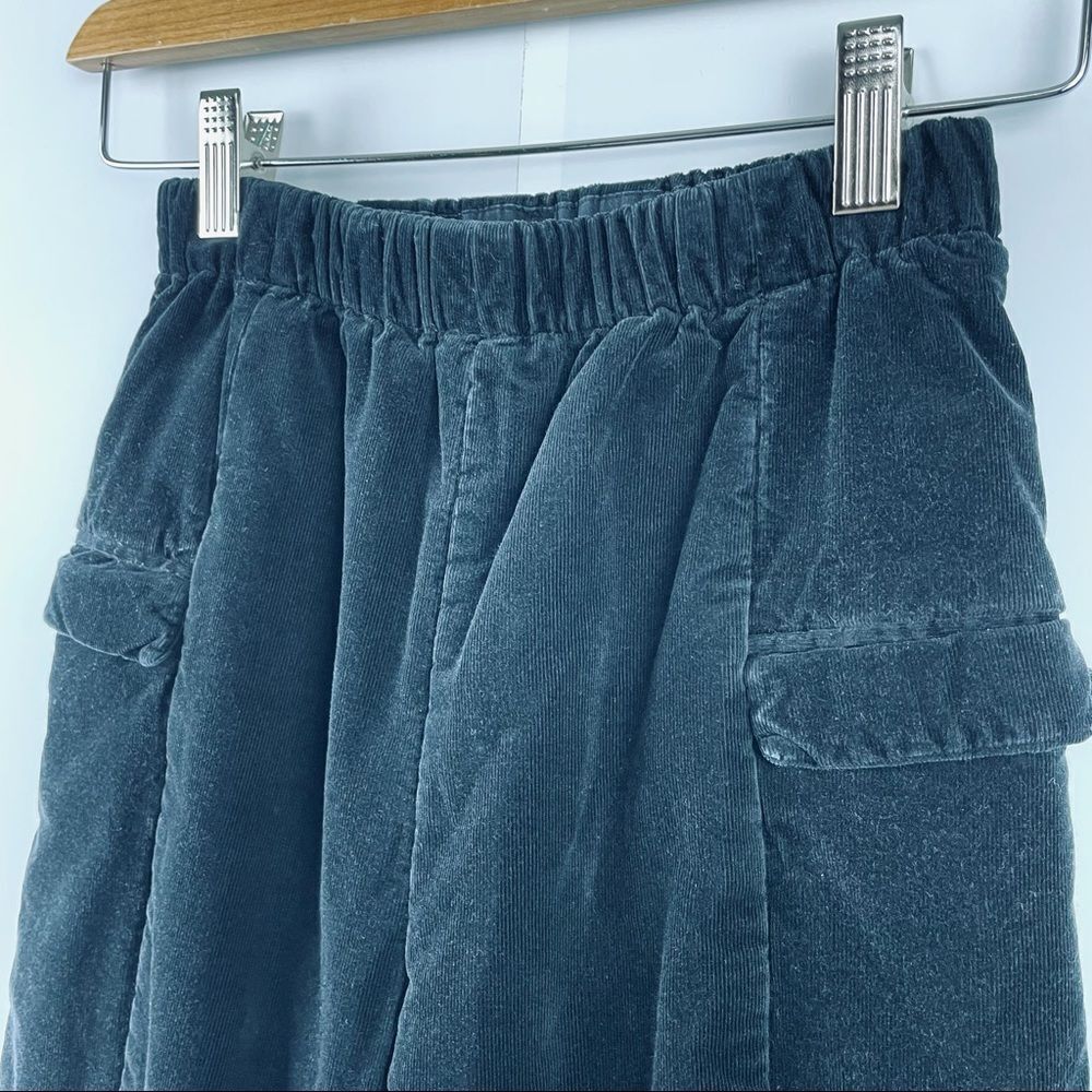 Jnby Kids Black Warm Lined Elasticated Corduroy Pants Size XL/8YR (130/59) - Picture 4 of 7